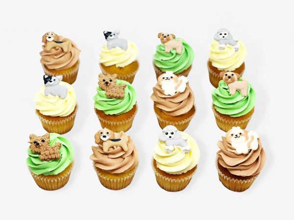 Puppy Birthday Cupcakes