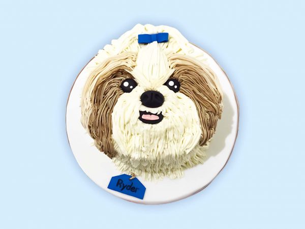 Shihtzu Face Cake