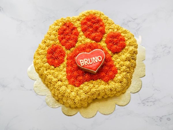 Personalized Paw Party Cake