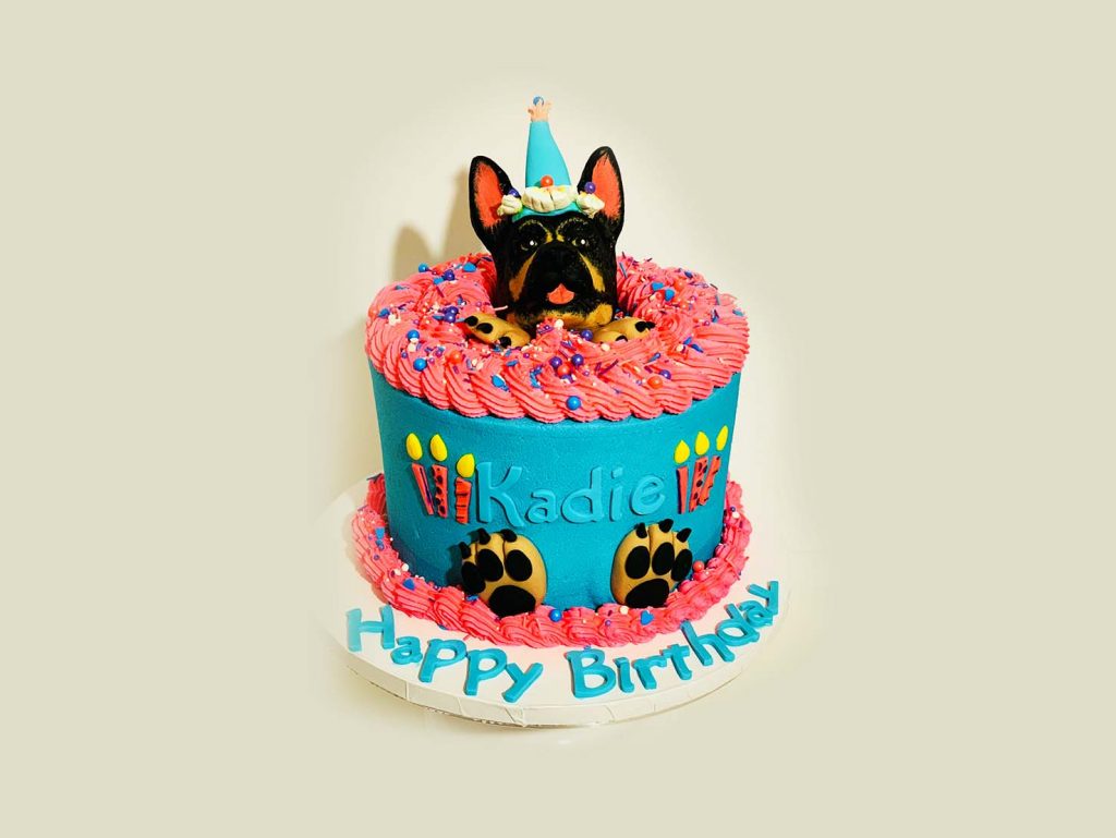 German Shepherd Dog Birthday Cake | Cute Pet Bakery