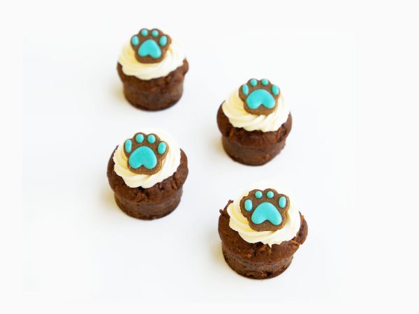 Paw Print Pupcakes