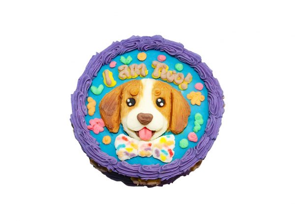 Puppy Dog Head Cake