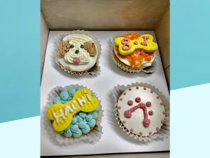 Bone and Paw Pupcakes