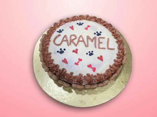 Caramel Paws Cake