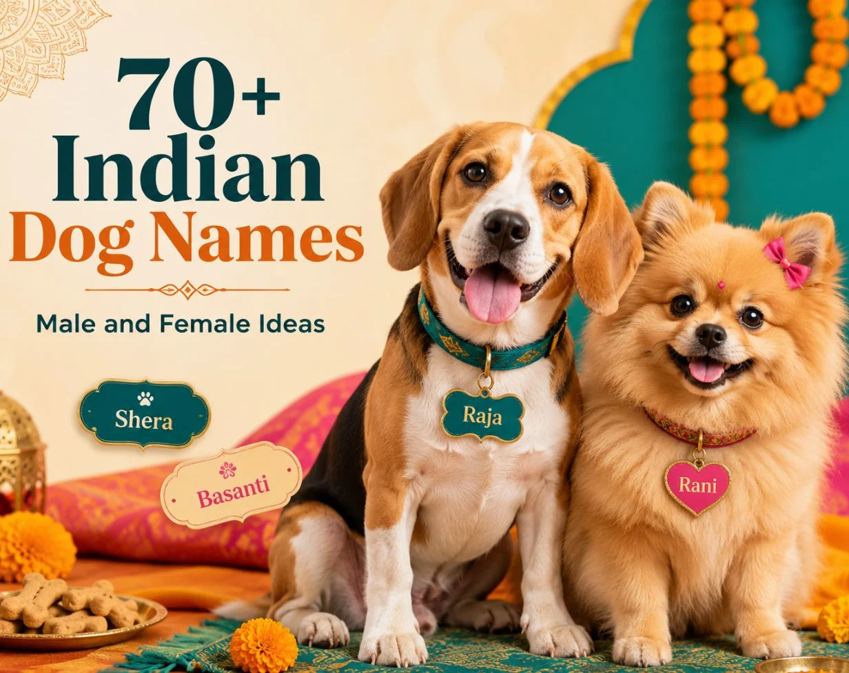 70+ Unique Indian Male and Female Dog Names for Your Darling Pets