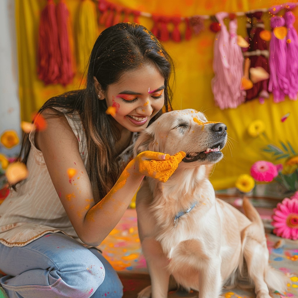 organic holi colors for dogs