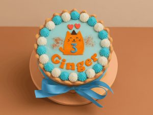 Ginger Kitty Bliss Cake