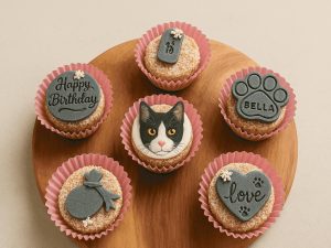 Kitty Heartbeat Cupcake Set