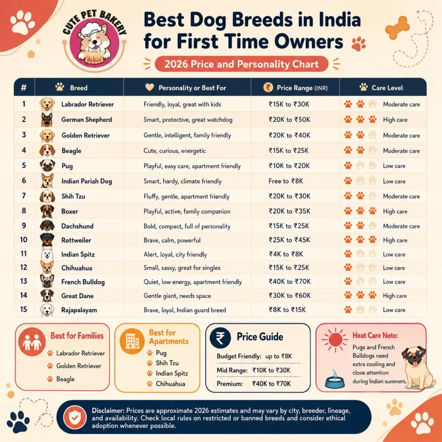popular dog bread india