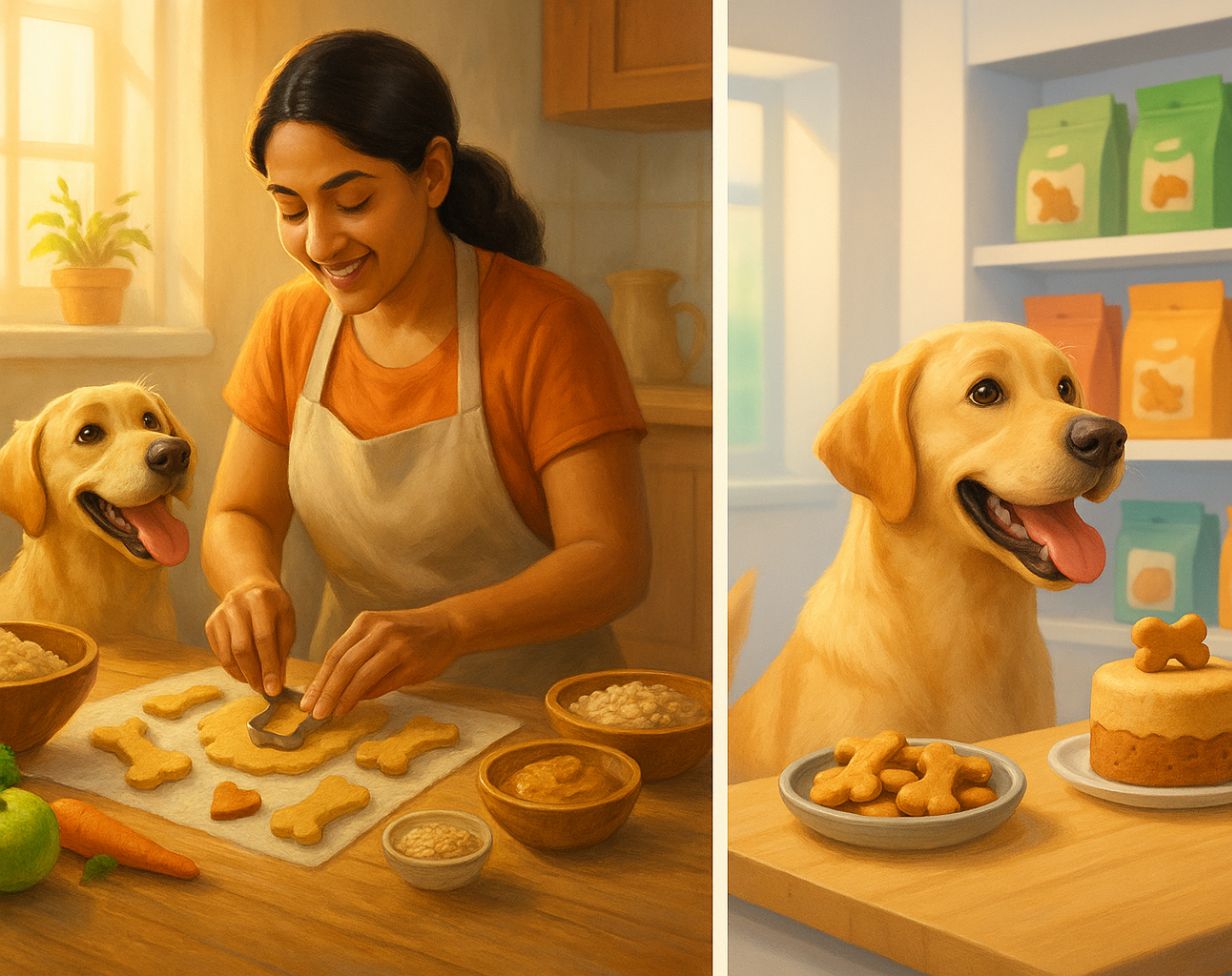 Homemade vs. Store-Bought Dog Treats: What Should You Choose?