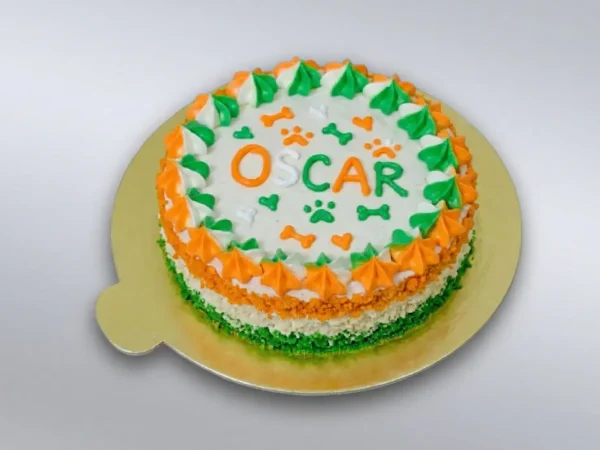 Pet Special Round Tricolor Cake