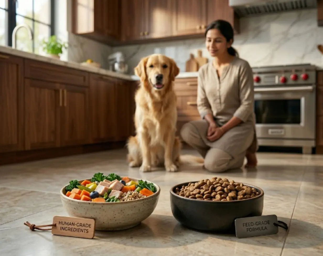 human grade dog food