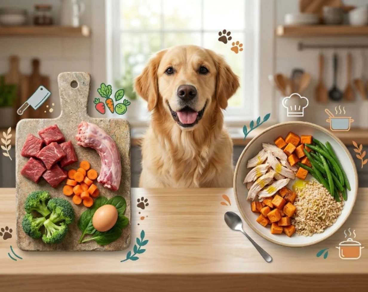 Raw vs. Cooked Dog Food: Benefits, Risks, and What Vets Say