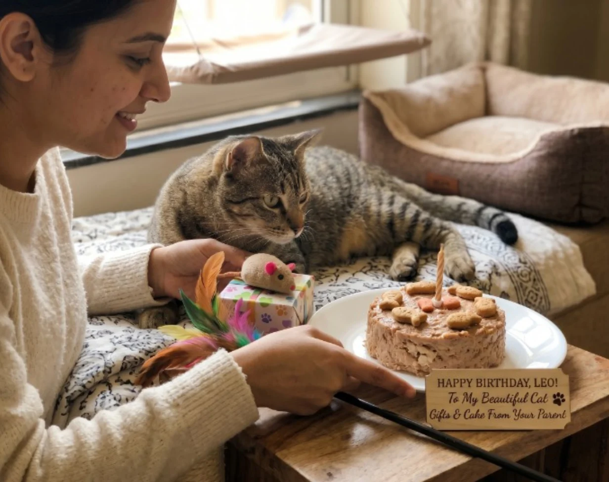 Top 10 Birthday Gift Ideas for Cats in India — From Toys to Cakes
