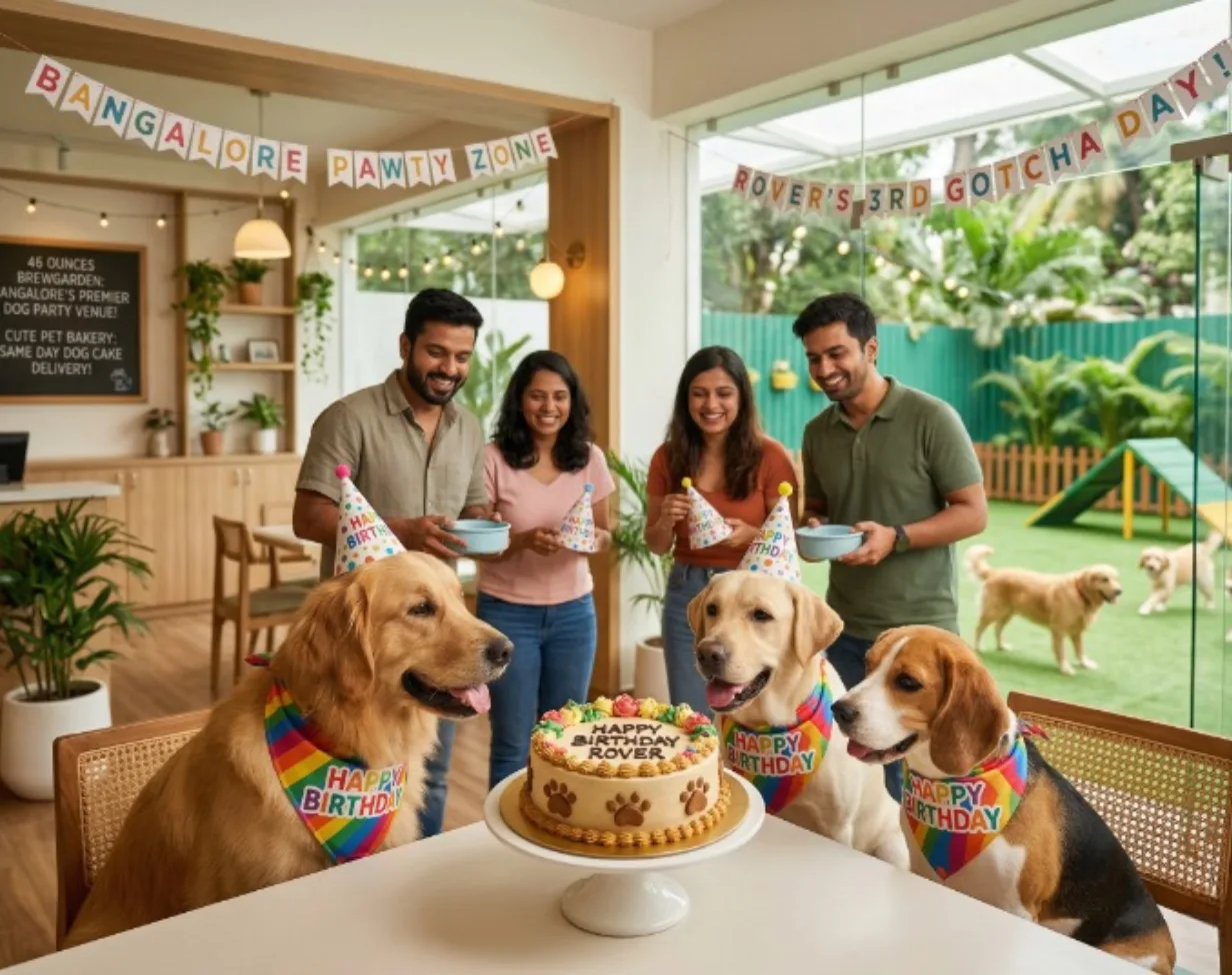 Where to Host a Dog Birthday Party in Bangalore?
