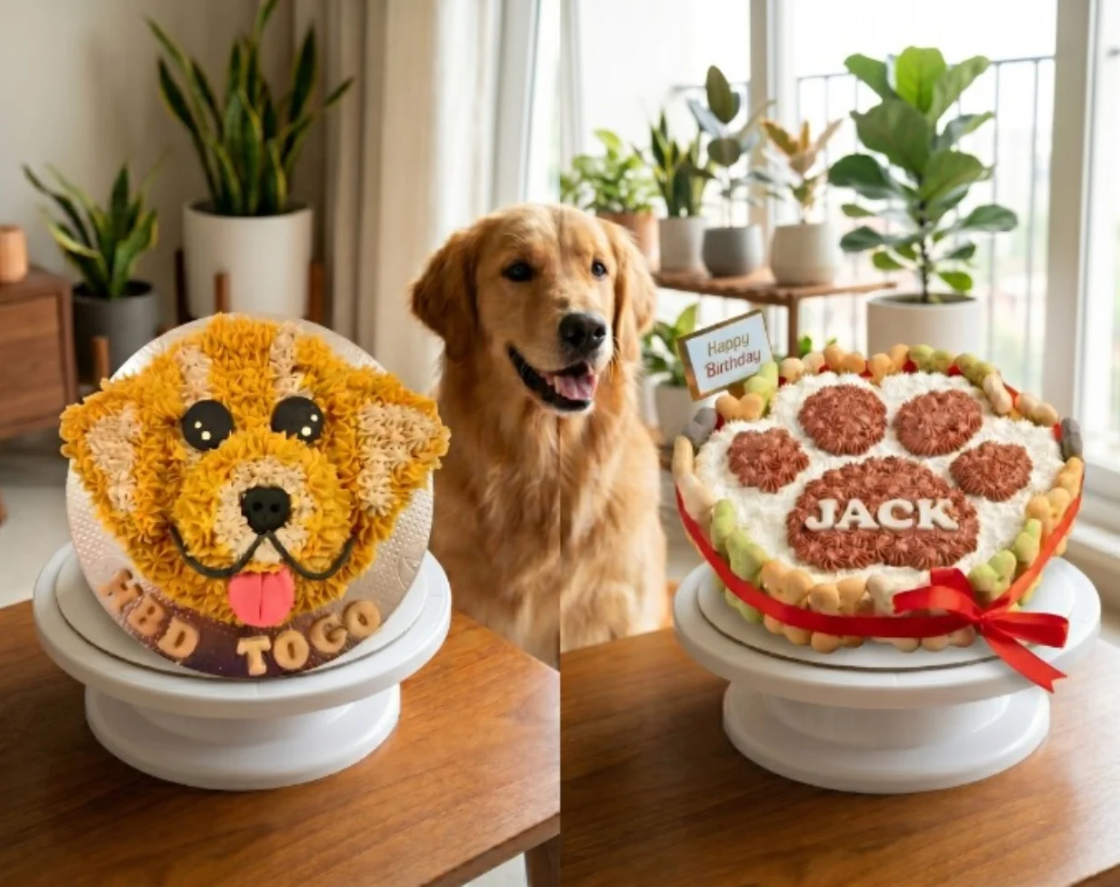 Paw Cake vs. Dog Face Cake: Which One Should You Order for Your Pet?