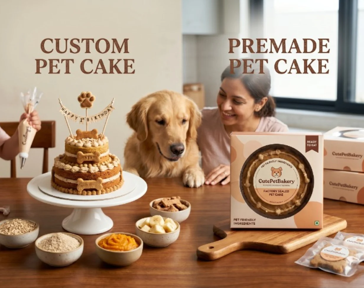 Premade vs. Custom Pet Cake — Which Is Right?
