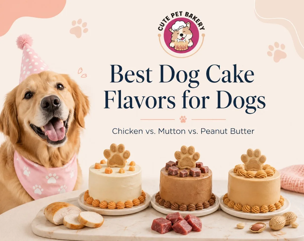 Chicken vs Mutton vs Peanut Butter: Which Dog Cake Flavor Is Right for Your Dog?
