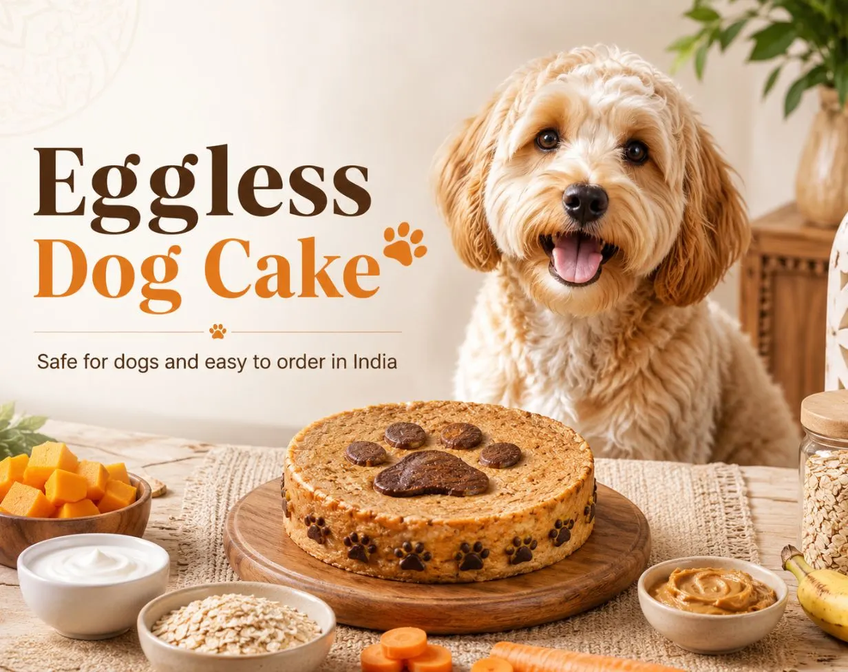 Eggless Dog Cake: Is It Safe & Where to Order One in India?