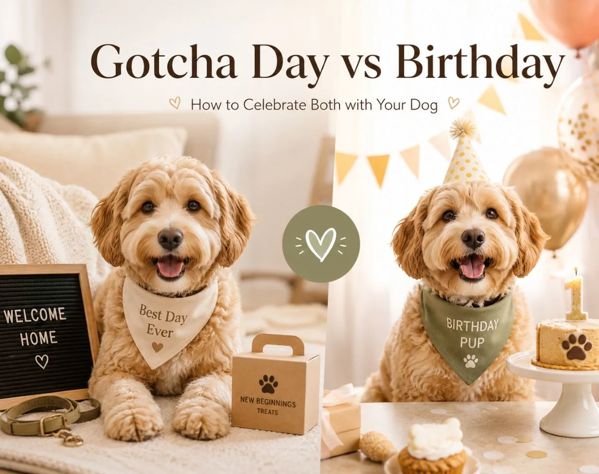 Gotcha Day vs. Dog Birthday: How to Celebrate Both with Your Dog
