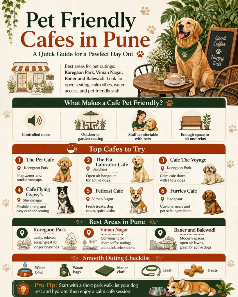 pet friendly cafes in pune