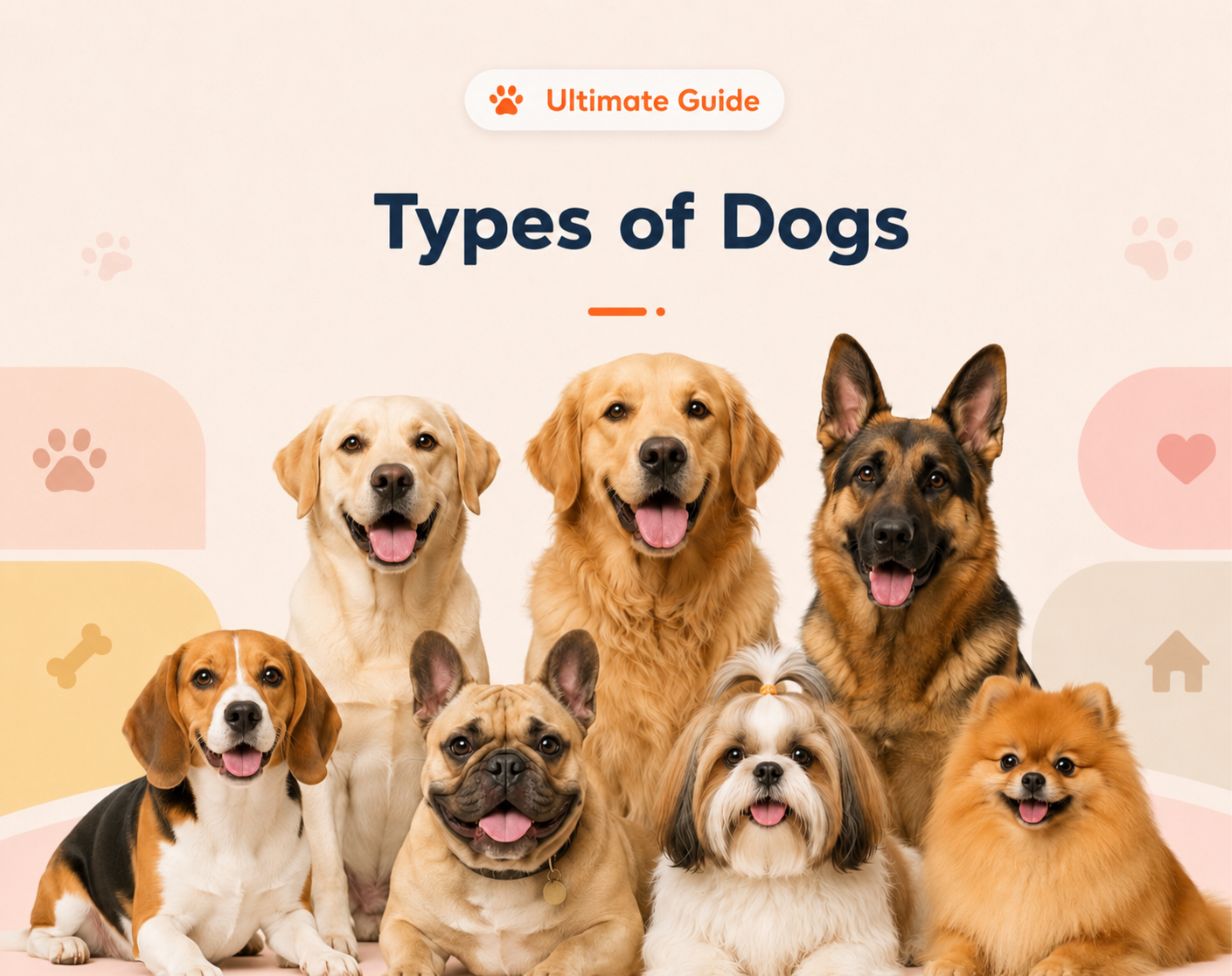 The Ultimate Guide to Types of Dogs