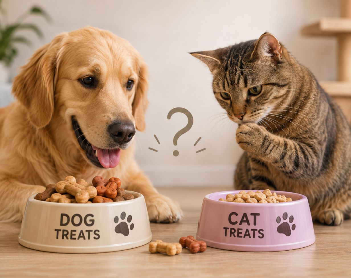 Can Cats Eat Dog Treats? A Pet Parent’s Safety Guide