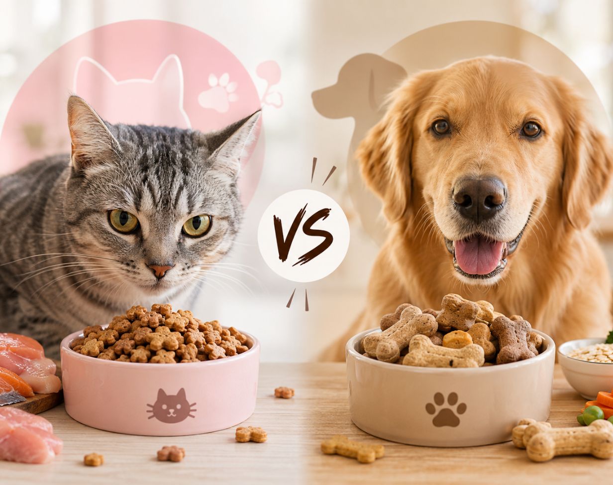 Cat Treats vs. Dog Treats: What’s the Real Difference?
