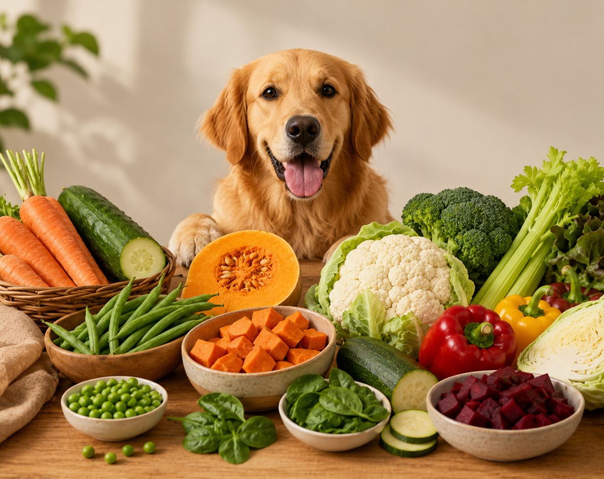 15 Safe Vegetables for Dogs: Healthy Ingredients for Pup Treats