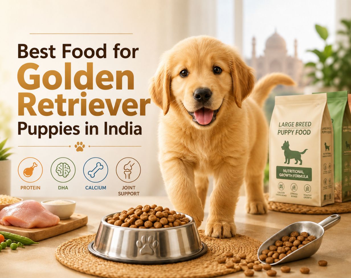 Which Food Is Best for Golden Retriever Puppies in India?