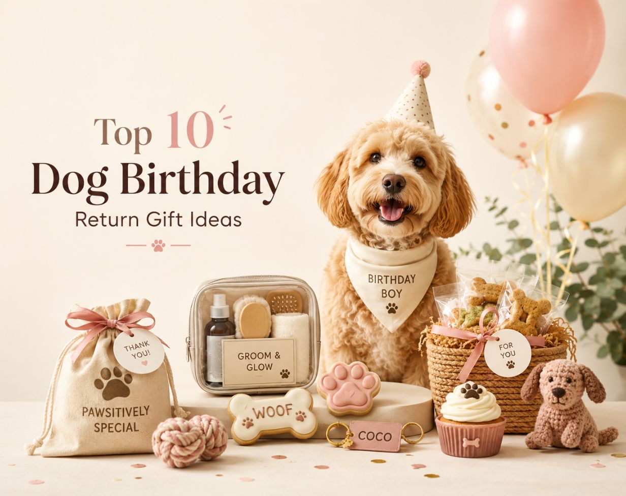 Top 10 Dog Birthday Party Return Gift Ideas in India