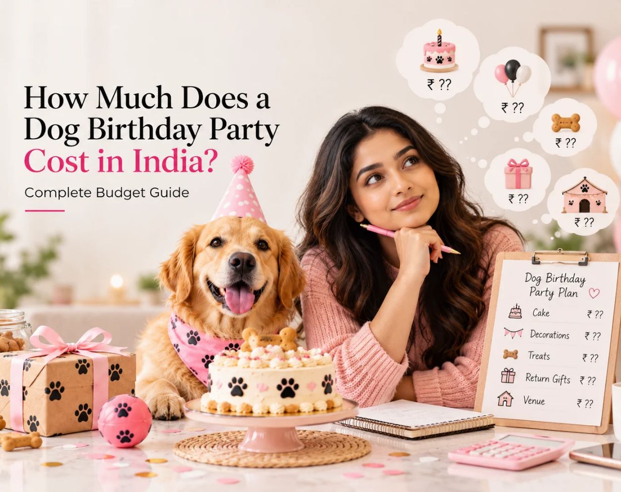 How Much Does a Dog Birthday Party Cost in India? Complete Budget Guide
