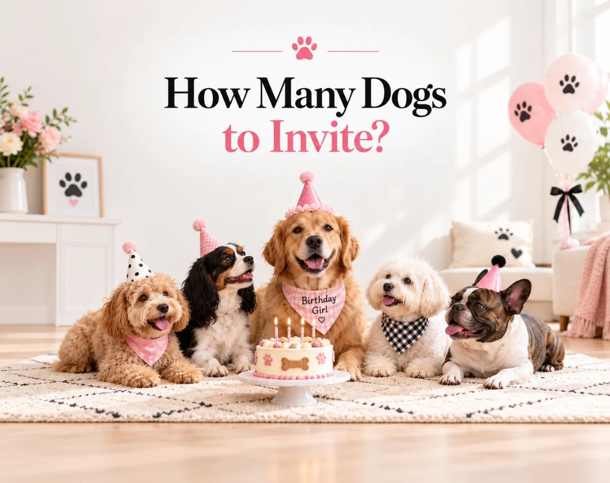 how many dogs to invite in a do birthday party